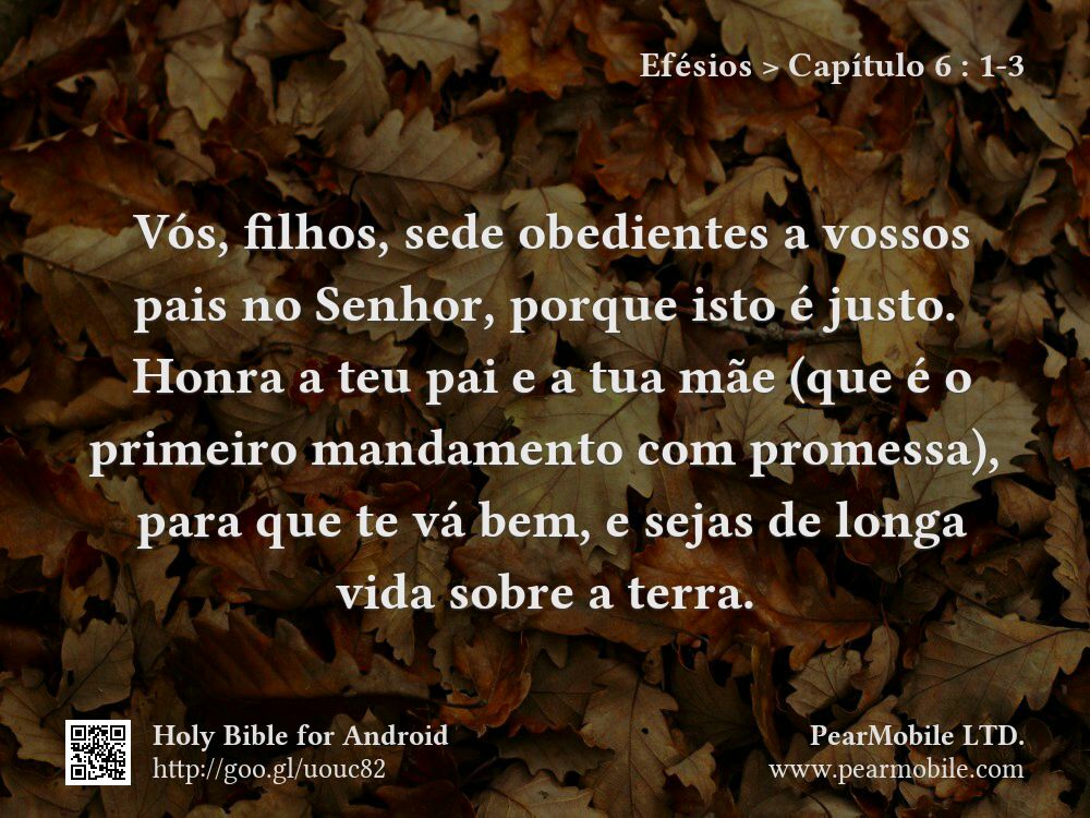 Efésios, Capítulo 6:1-3